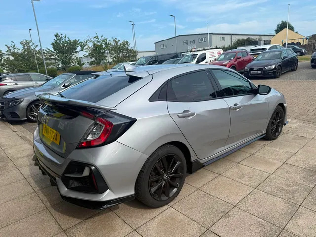 Honda Civic 1.0 Vtec Turbo 126 Se Silver #4