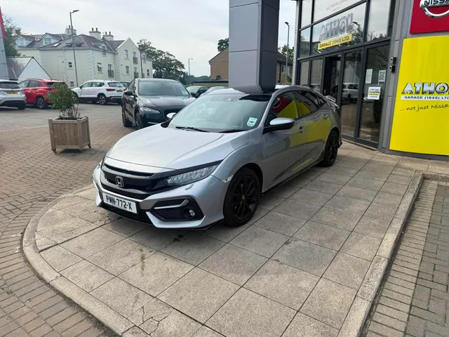 Honda Civic 1.0 Vtec Turbo 126 Se Silver #2