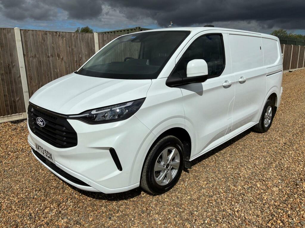 Ford Transit Custom 2.0 300 Ecoblue Limited L1 H1 Euro 6 Ss White #6