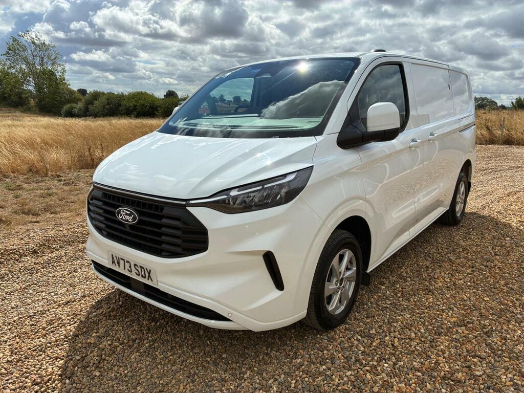 Ford Transit Custom 2.0 300 Ecoblue Limited L1 H1 Euro 6 Ss White #3