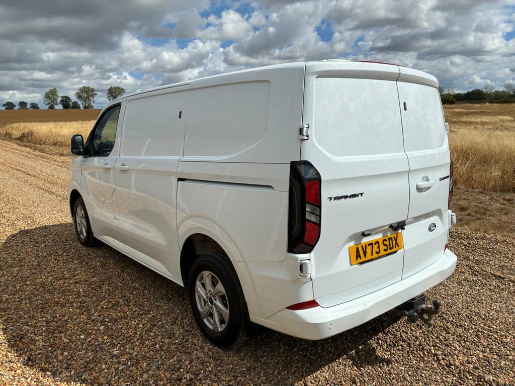 Ford Transit Custom 2.0 300 Ecoblue Limited L1 H1 Euro 6 Ss White #4