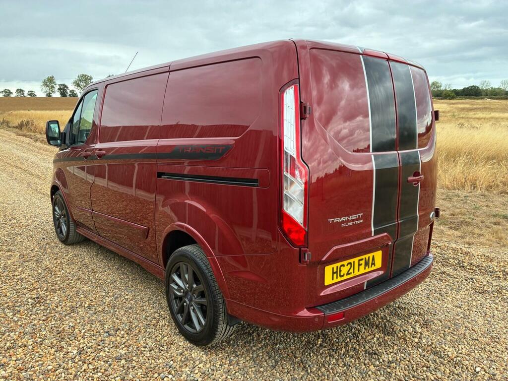 Ford Transit Custom 2.0 290 Ecoblue Sport L1 H1 Euro 6 Ss Red #4