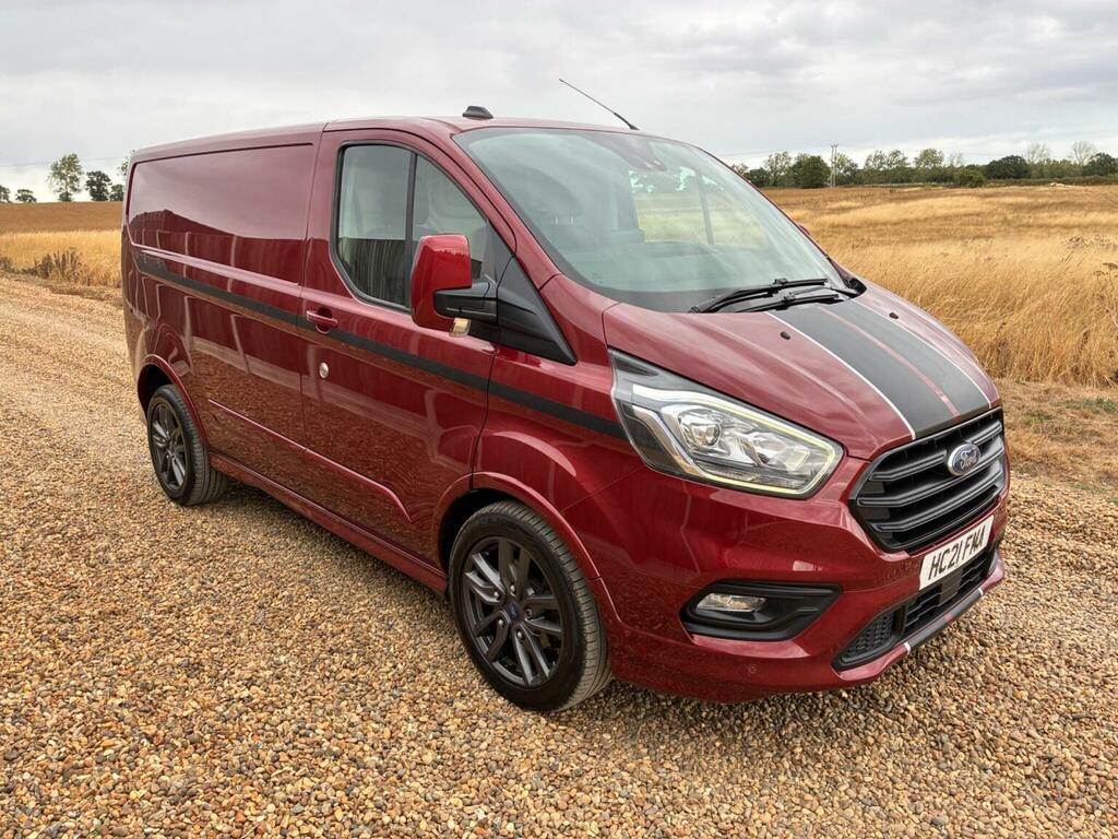 Ford Transit Custom 2.0 290 Ecoblue Sport L1 H1 Euro 6 Ss Red #5