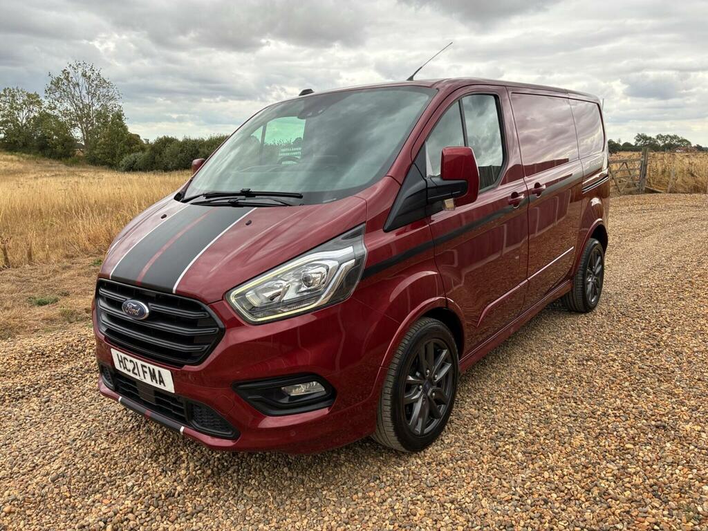 Ford Transit Custom 2.0 290 Ecoblue Sport L1 H1 Euro 6 Ss Red #3