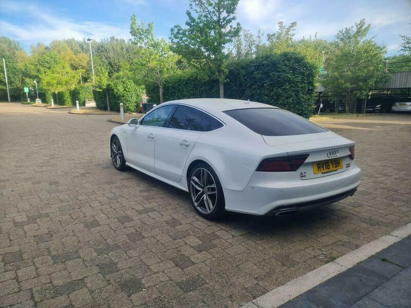 Audi A7 S Line 2.0 Tfsi White #6