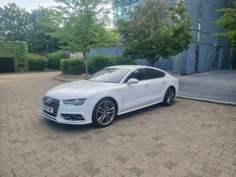 Audi A7 S Line 2.0 Tfsi White #4