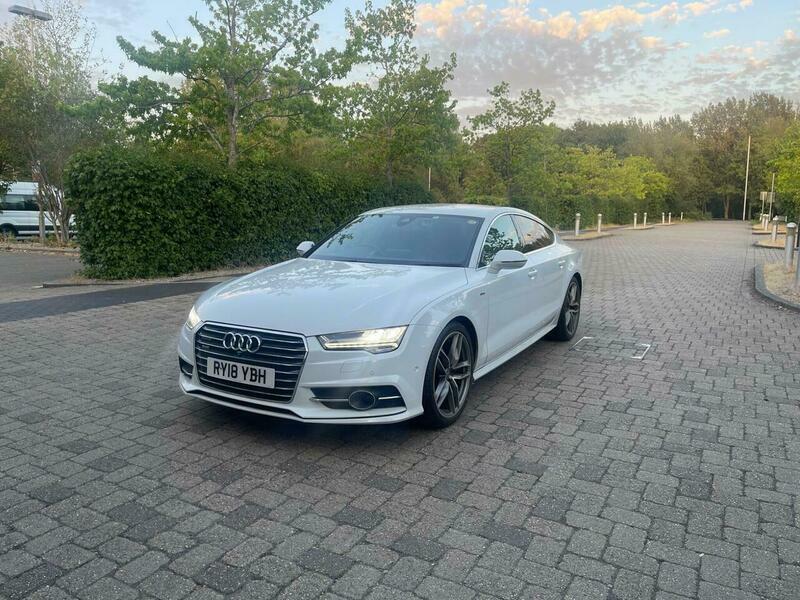 Audi A7 S Line 2.0 Tfsi White #3