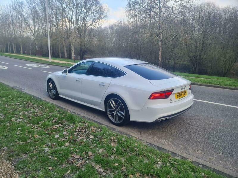 Audi A7 S Line 2.0 White #6