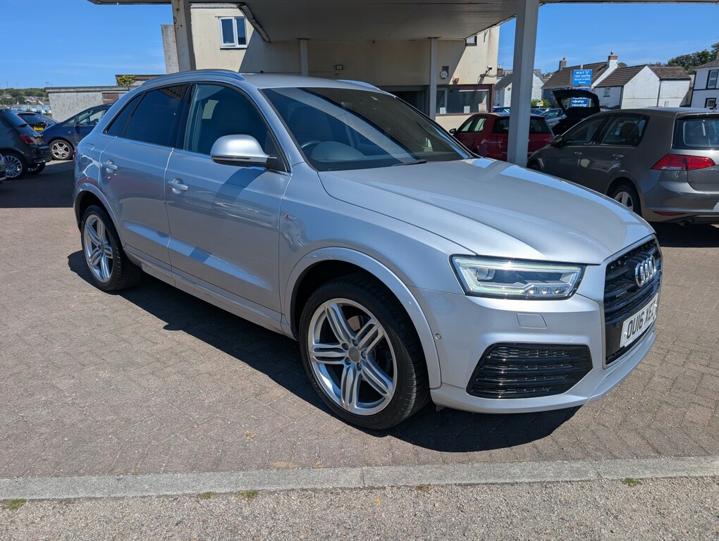 Audi Q3 2.0 Tdi S Line Plus Silver #3