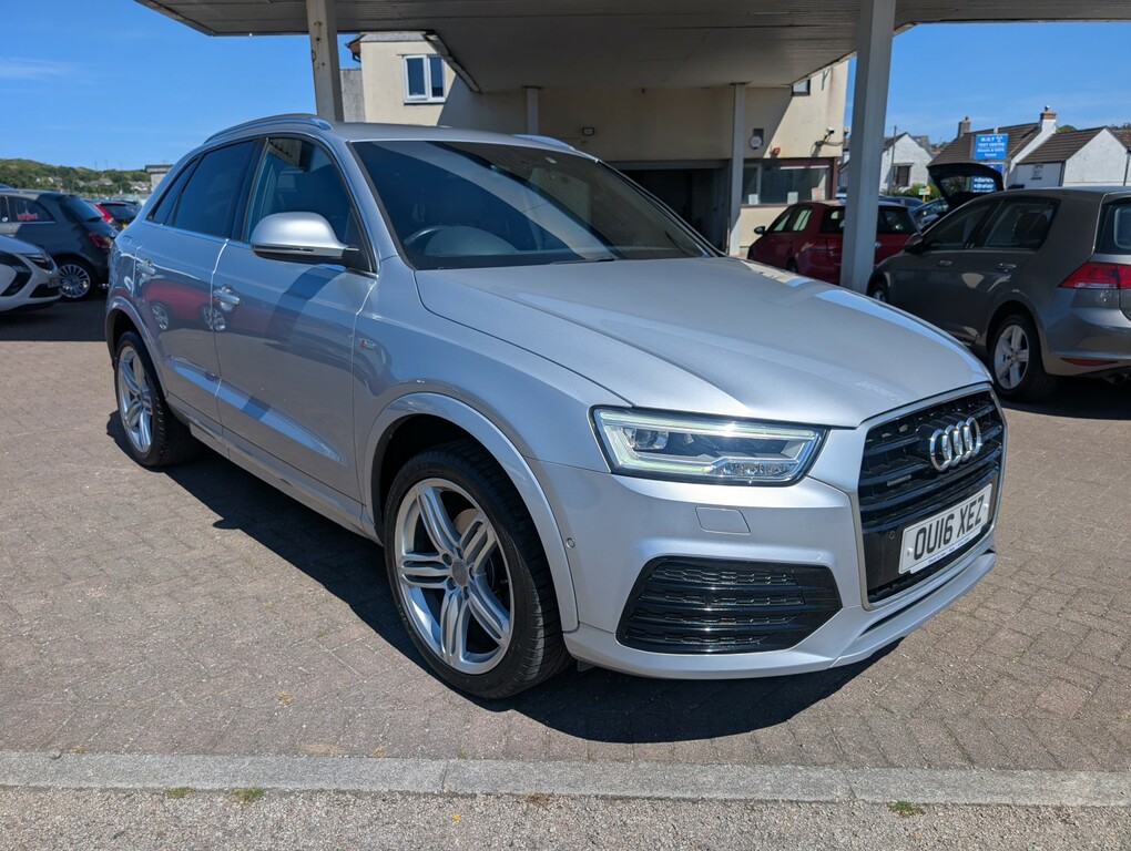 Audi Q3 2.0 Tdi S Line Plus Silver #2