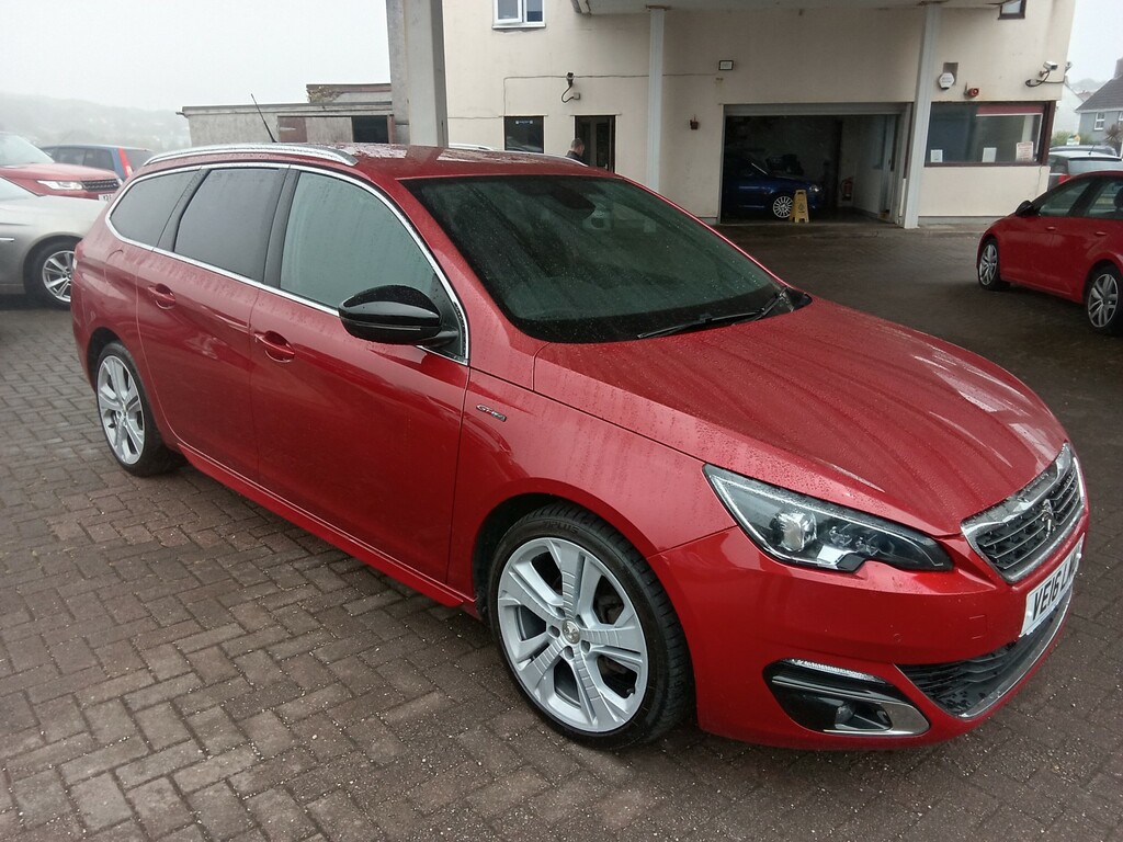 Peugeot 308 SW 1.6 Bluehdi Gt Line Red