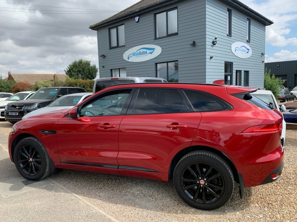 Jaguar F-Pace 2L R-sport Red #5