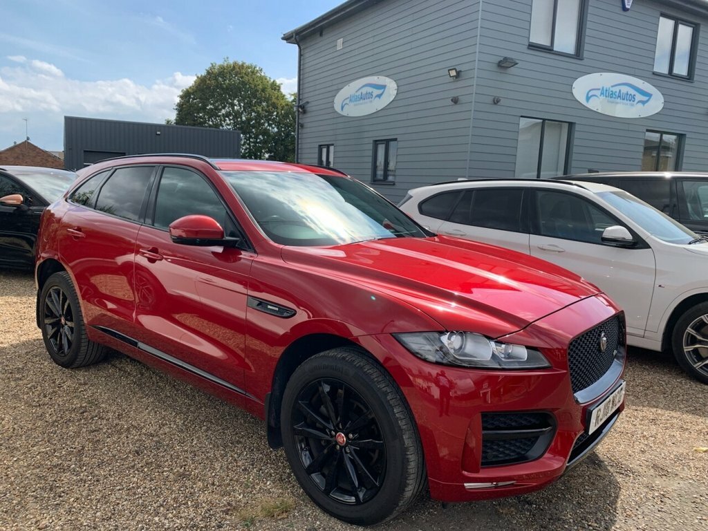 Jaguar F-Pace 2L R-sport Red #4