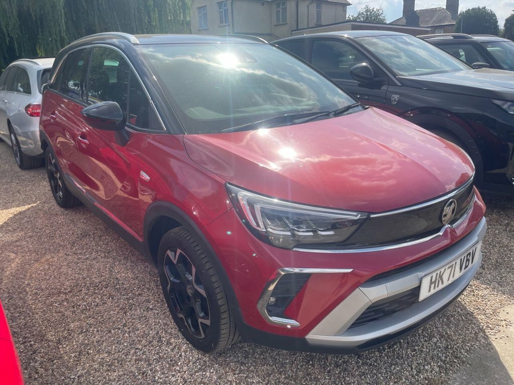 Vauxhall Crossland 1.2L Ultimate Nav Red