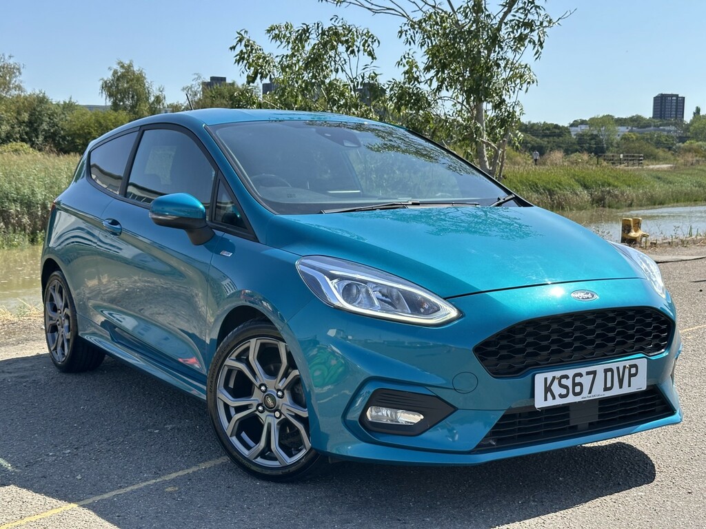 Ford Fiesta 1.0 T Ecoboost St-line Blue #6
