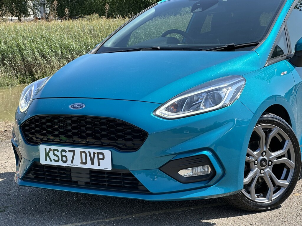 Ford Fiesta 1.0 T Ecoboost St-line Blue #4