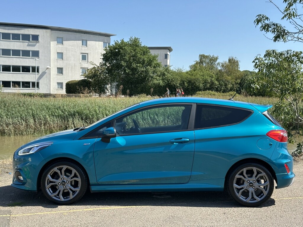 Ford Fiesta 1.0 T Ecoboost St-line Blue #2
