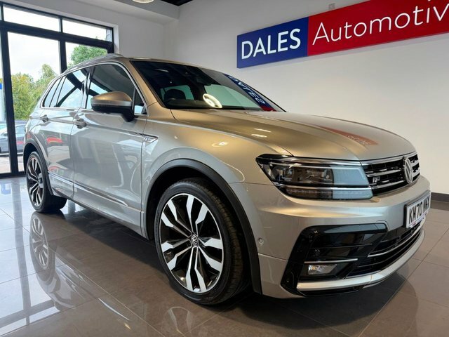 Volkswagen Tiguan Tdi R-line Tech Suv KM70NWX Silver #3