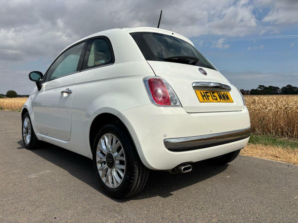 Fiat 500 1.2 Lounge Dualogic Euro 6 Ss White #4