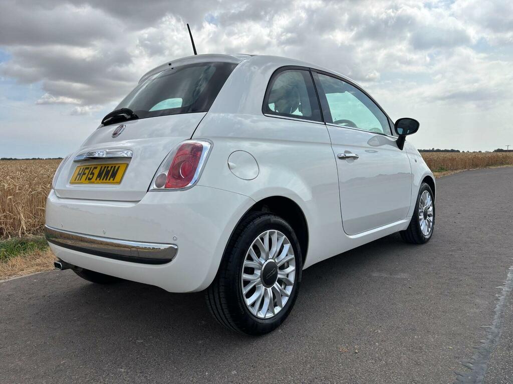 Fiat 500 1.2 Lounge Dualogic Euro 6 Ss White #2