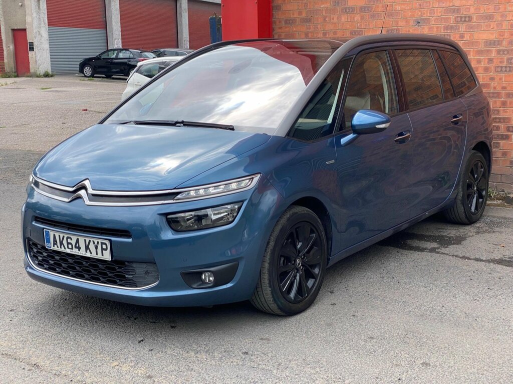 Citroen Grand C4 SpaceTourer 1.6 E-hdi Airdream Exclusive Etg6 Euro 5 Ss AK64KYP Blue #2