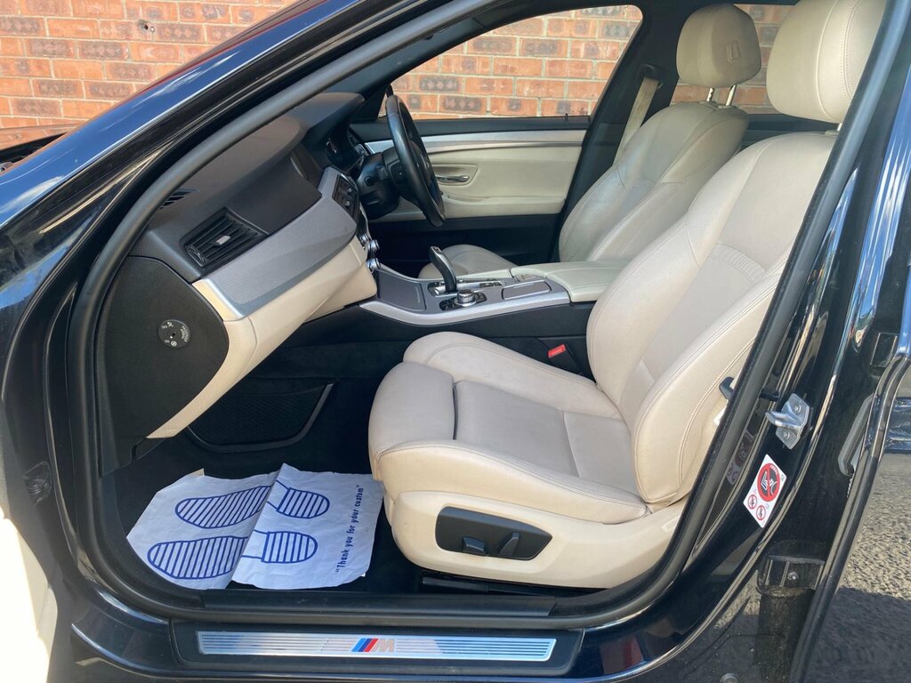 BMW 5 Series 2.0 520D M Sport White #15