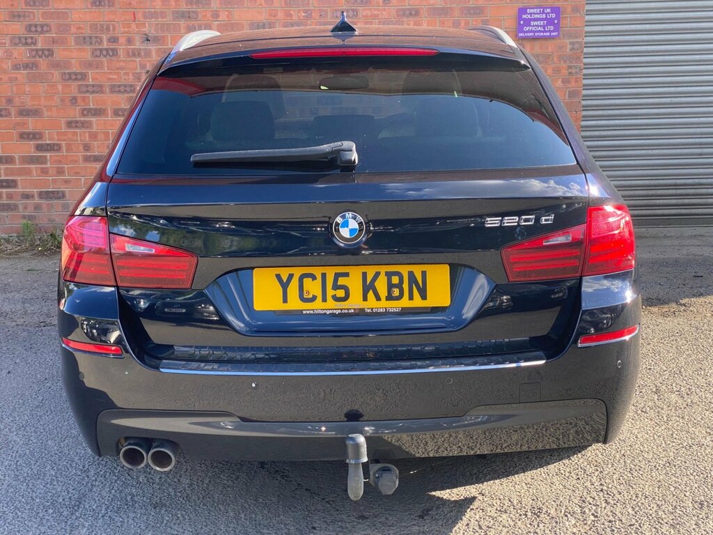 BMW 5 Series 2.0 520D M Sport White #21