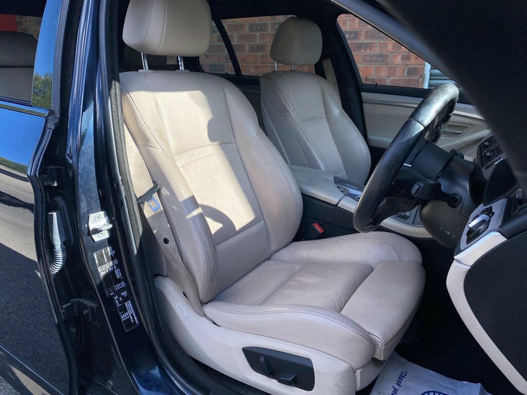 BMW 5 Series 2.0 520D M Sport White #10