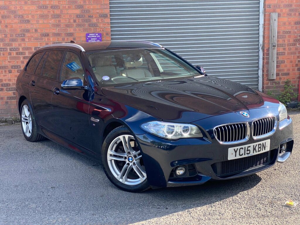 BMW 5 Series 2.0 520D M Sport White #25