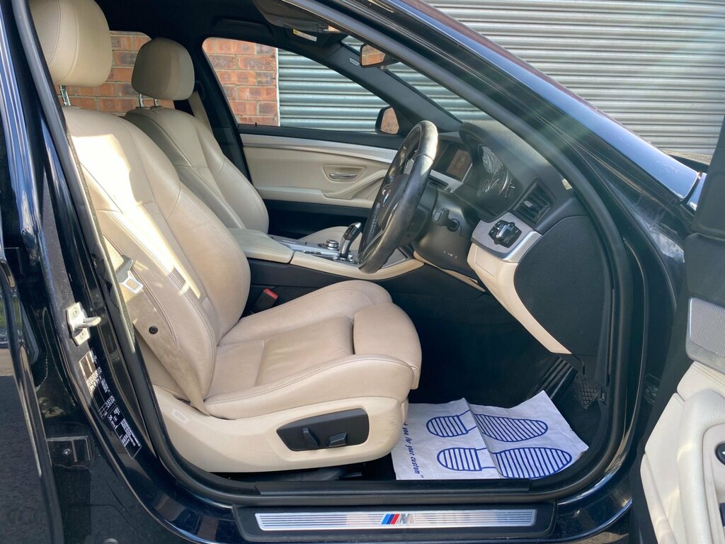BMW 5 Series 2.0 520D M Sport White #9