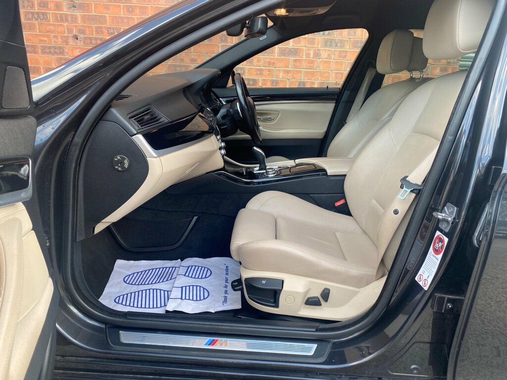 BMW 5 Series 2.0 520D M Sport Saloon Black #15