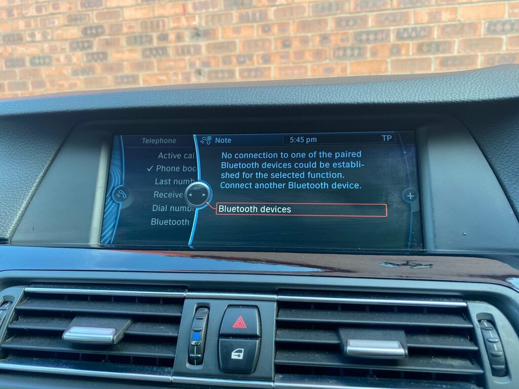 BMW 5 Series 2.0 520D M Sport Saloon Black #43