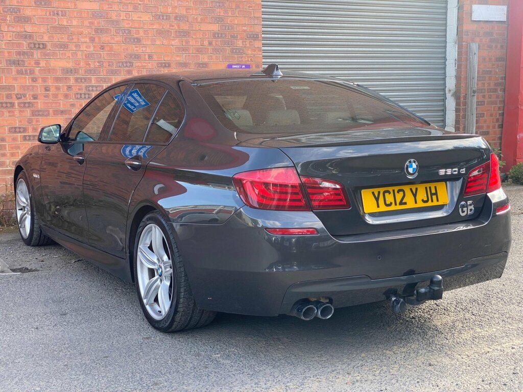 BMW 5 Series 2.0 520D M Sport Saloon Black #20