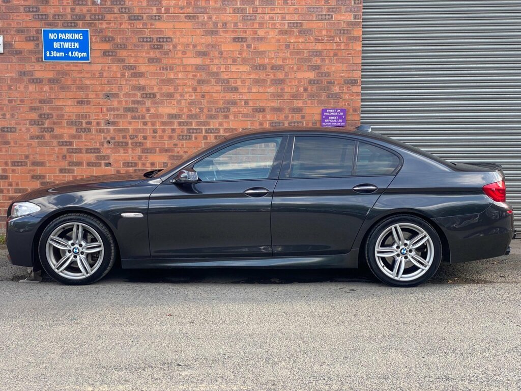BMW 5 Series 2.0 520D M Sport Saloon Black #14