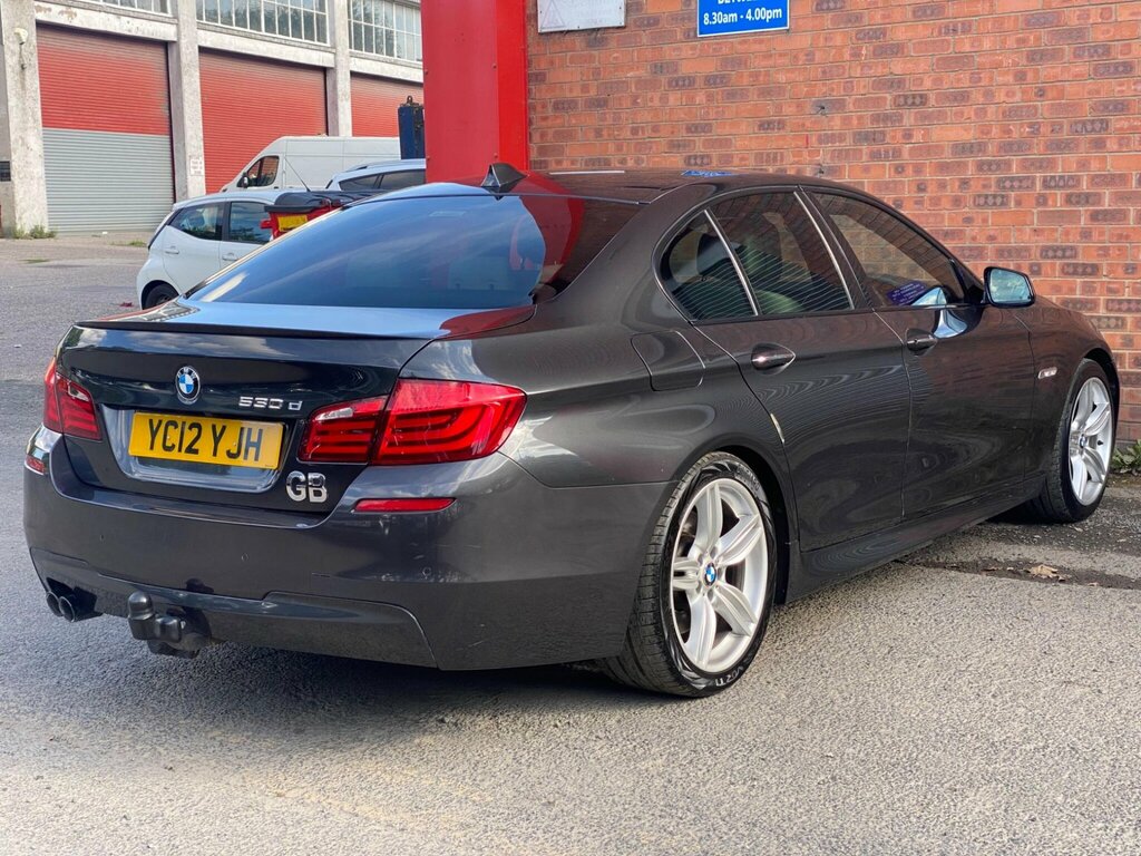 BMW 5 Series 2.0 520D M Sport Saloon Black #22