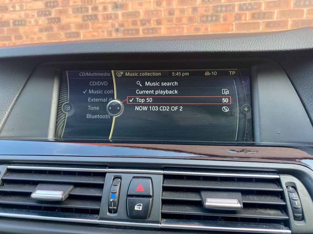 BMW 5 Series 2.0 520D M Sport Saloon Black #41