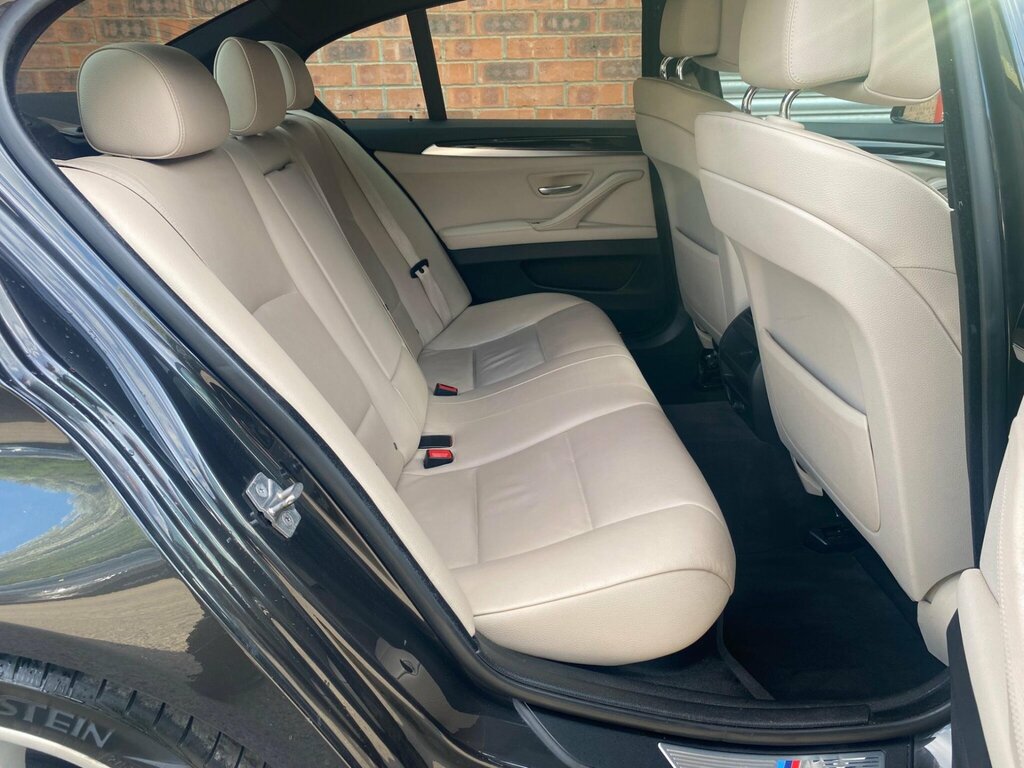 BMW 5 Series 2.0 520D M Sport Saloon Black #11