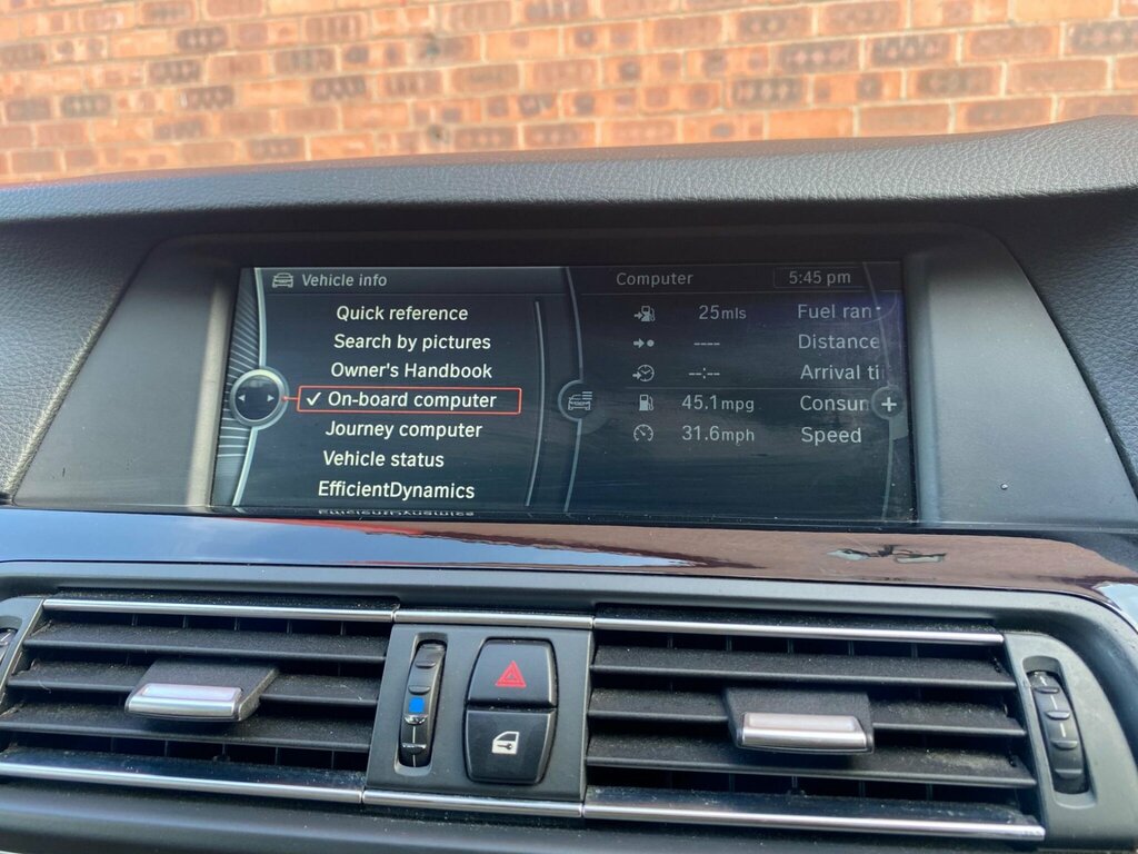 BMW 5 Series 2.0 520D M Sport Saloon Black #46