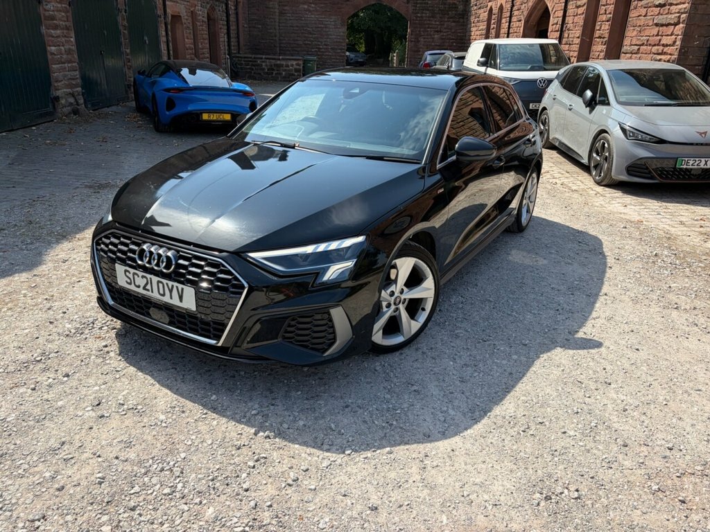Audi A3 1.0 Tfsi 30 S Line Sportback Eur Black