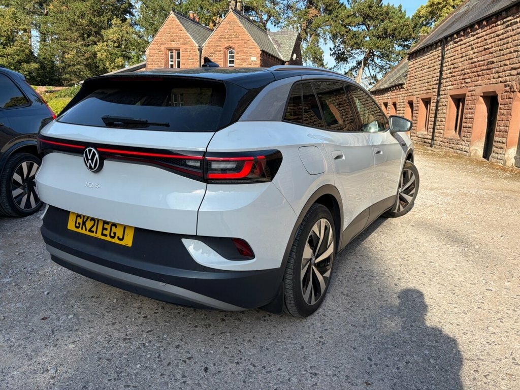 Volkswagen ID.4 Pro Performance 77Kwh 1St Edition Suv White #5