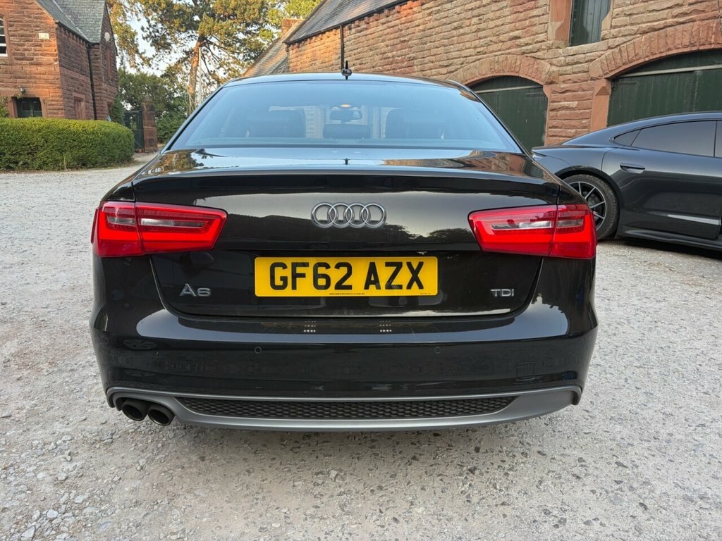 Audi A6 Saloon 2.0 Tdi S Line Saloon Multitronic Euro Black #6