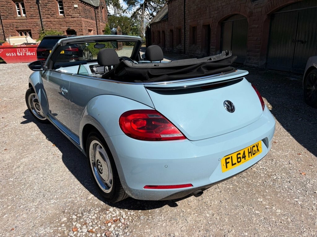 Volkswagen Beetle 1.2 Tsi Design Cabriolet Euro 5 Blue #5