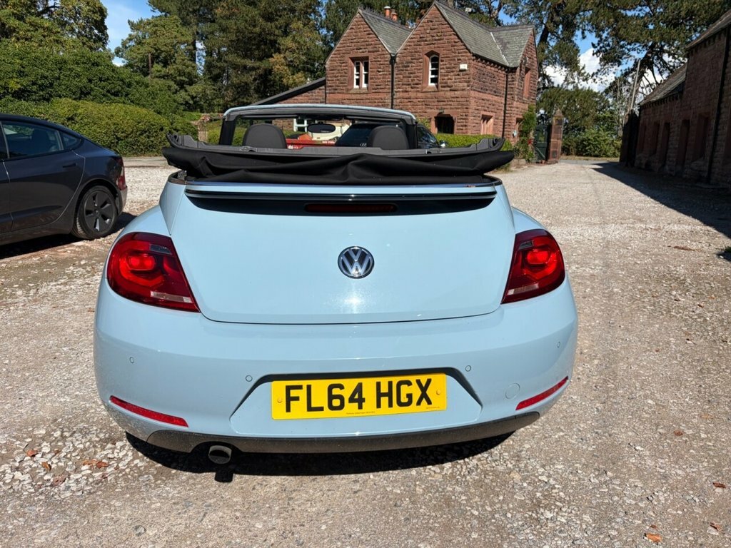 Volkswagen Beetle 1.2 Tsi Design Cabriolet Euro 5 Blue #4
