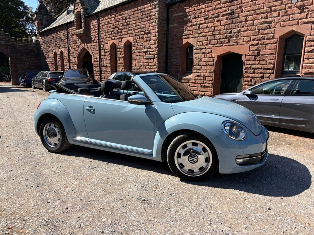 Volkswagen Beetle 1.2 Tsi Design Cabriolet Euro 5 Blue #3