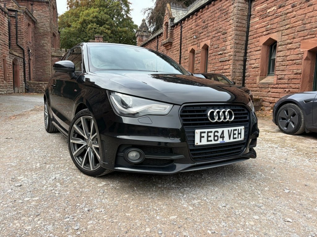 Audi A1 1.6 Tdi S Line Style Edition Hatchback FE64VEH Black #2