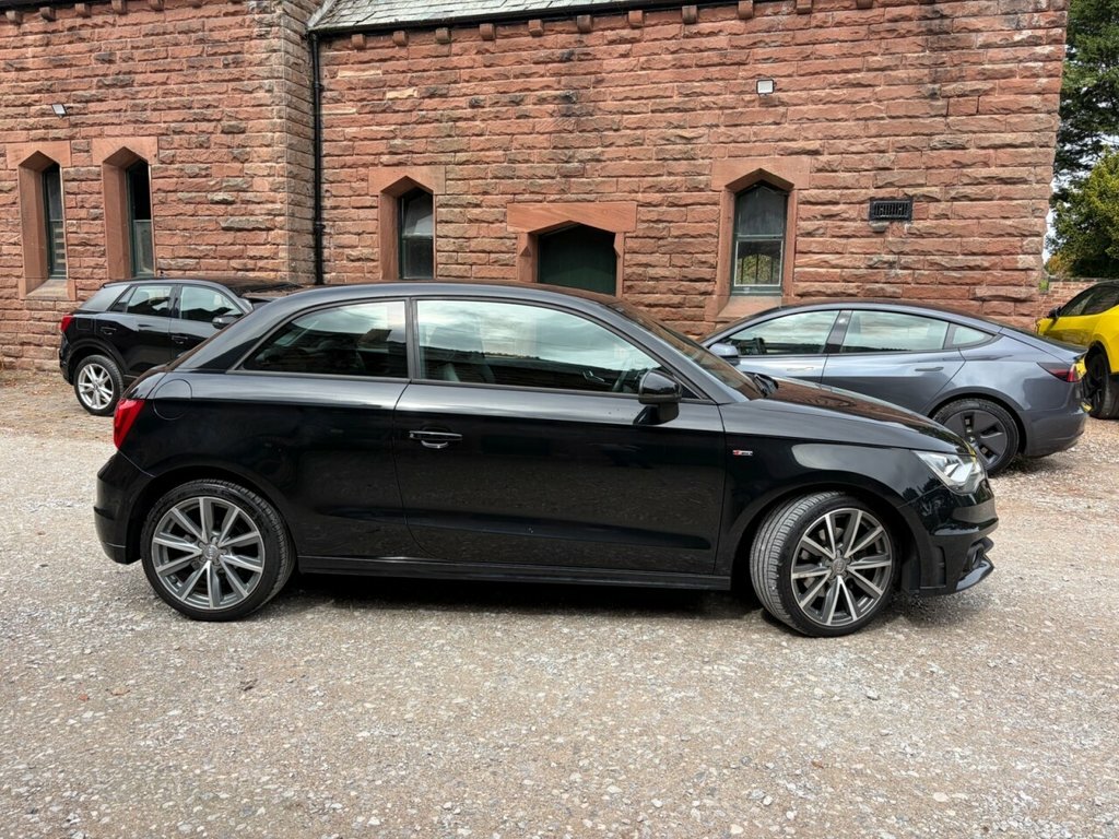 Audi A1 1.6 Tdi S Line Style Edition Hatchback FE64VEH Black #3