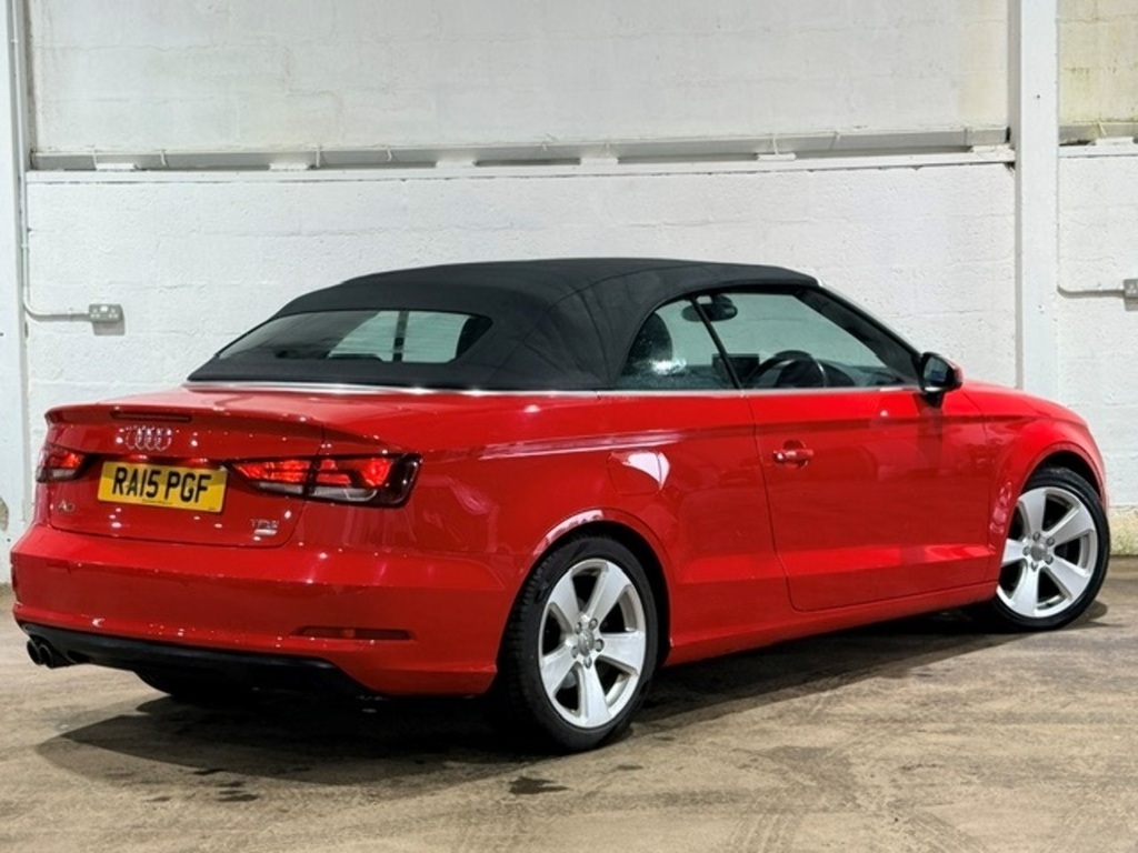 Audi A3 Cabriolet 2.0 Tdi S Line S Tronic Quattro Euro 6 Ss Blue #36