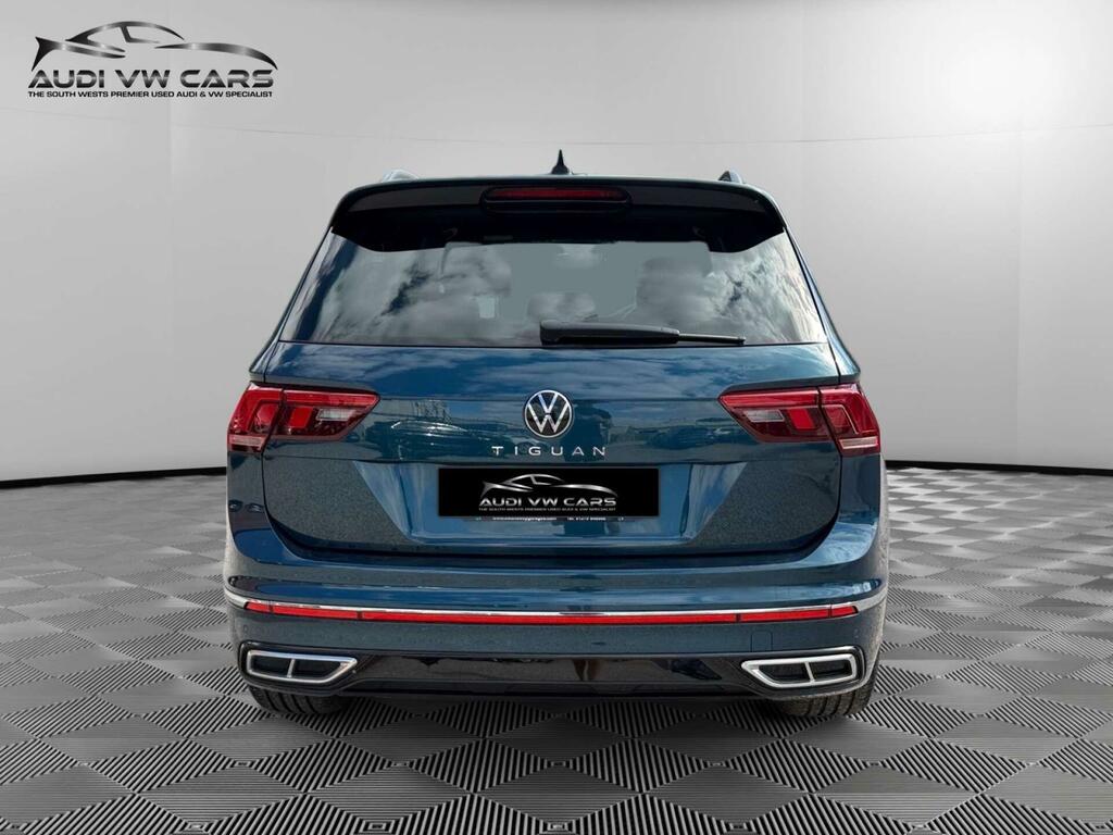 Volkswagen Tiguan R-line Blue #4