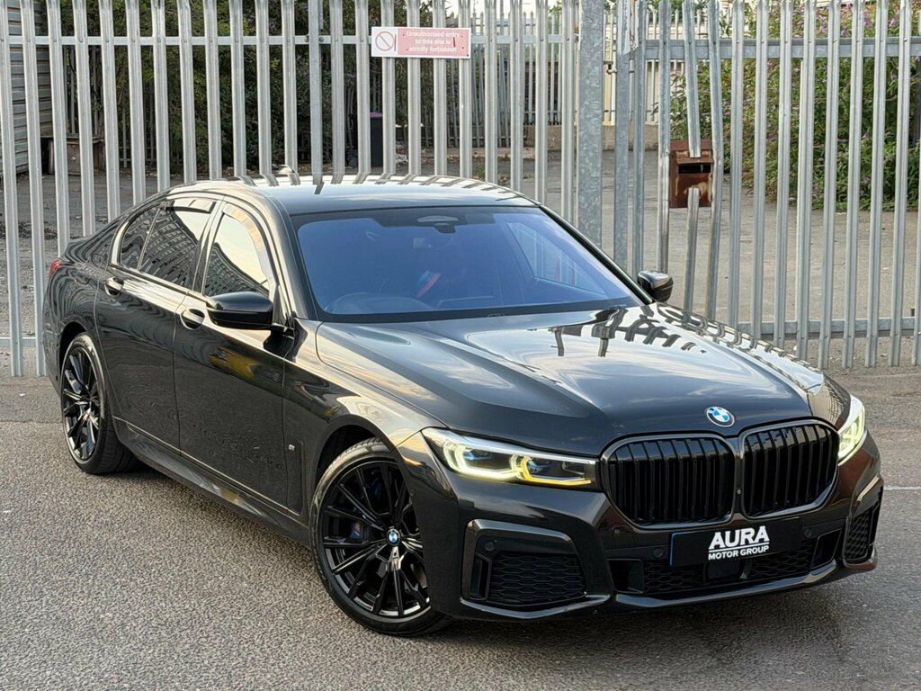 BMW 7 Series 3.0 730D M Sport Euro 6 Ss Black #3