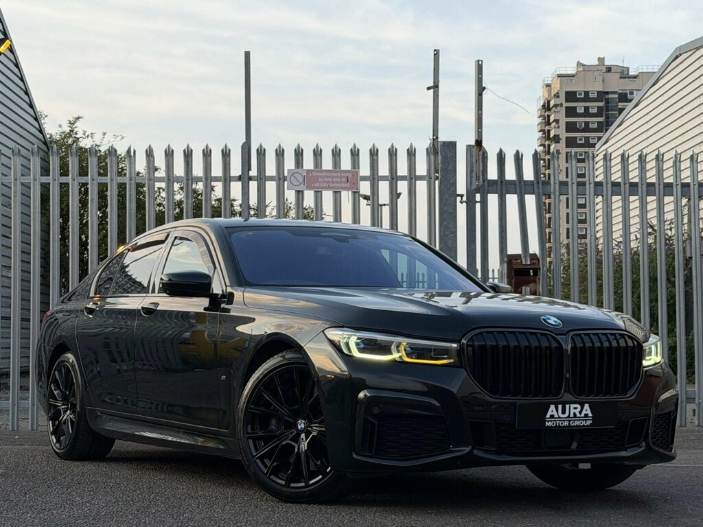 BMW 7 Series 3.0 730D M Sport Euro 6 Ss Black #2